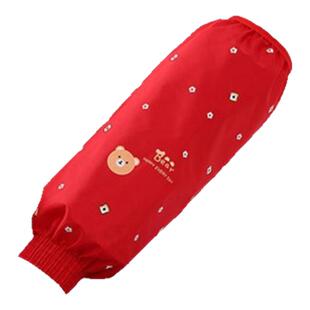 罗口防水加大护袖套成人女秋冬可爱卡通加长男厨房耐脏防油污袖筒