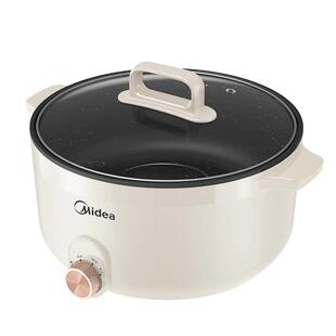 美的电火锅家用多功能分体式大容量电炒菜锅电锅电煮不粘锅料理机