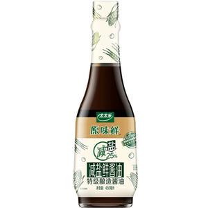 太太乐原味鲜减盐0添加酿造酱油