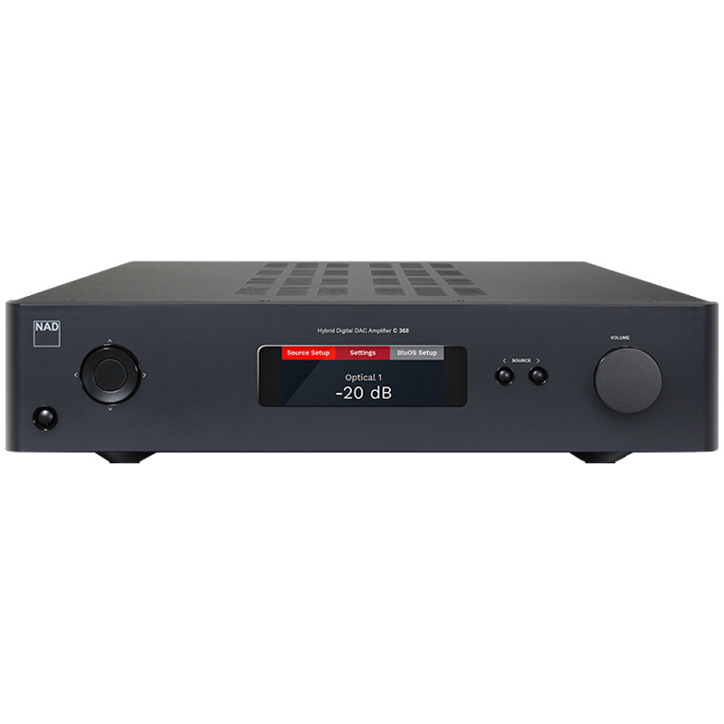 NAD C 368/C368 D类HiFi功放机 发烧高保真大功率蓝牙数字放大器