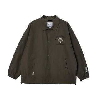 v区绫致杰克琼斯NBA凯尔特人队联名秋冬胸口宽松翻领外套夹克男