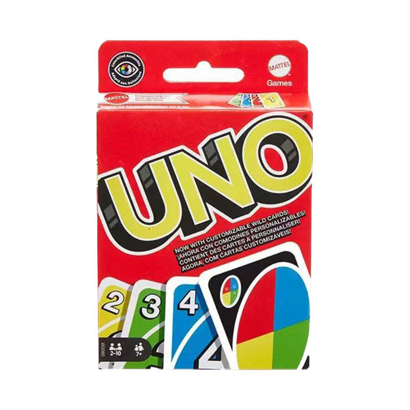 UNO卡牌UNO纸牌游戏美泰优诺牌