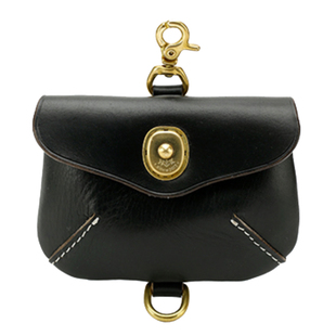 HK workshop原创Airpods耳机套迷你Airbag横版Horween全皮小挂包