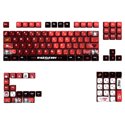 井芹仁菜四面透键帽OEM热升华PBT