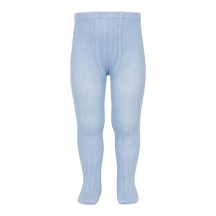 西班牙Condor儿童坑条连裤袜糖果色春秋季保暖男童少女外穿打底袜