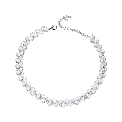 NanaJacqueline闪钻爱心项链