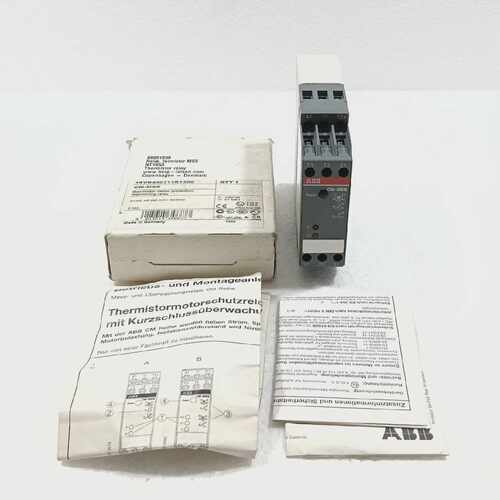 ABB CM-MSS THERMISTOR MOTOR PROTECTION MONITORING RELAY 1SVR