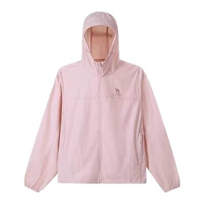 骆驼户外防晒衣2026春夏新款女款晴雨两穿凉感防泼水连帽运动外套