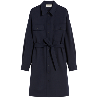 【秋冬奢享】Weekend MaxMara 25女装羊毛混纺连衣裙5226045206