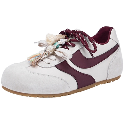 热风复古德训鞋轻便运动女鞋