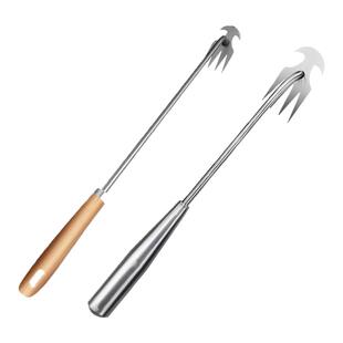 新款除草神器连根拔草工具园艺耙子除根锰钢小号手松土挖野菜杂草