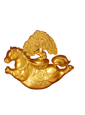 2026马年新款马上发财 元宝摇钱树 居家客厅办公室装饰品送人首选