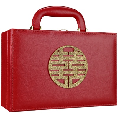 结婚礼金盒提亲聘礼箱陪嫁彩礼钱