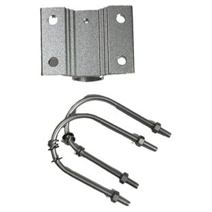 玻璃钢天线固定夹码抱箍管夹管卡型材内径25.5mm套管U型抱箍支架