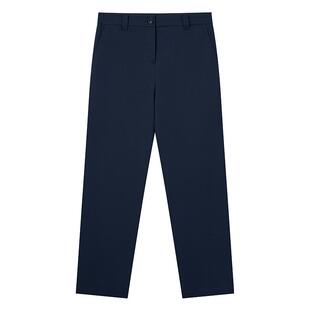 Hazzys哈吉斯女士混纺锥形裤春夏季时尚通勤舒适显瘦休闲裤下装潮