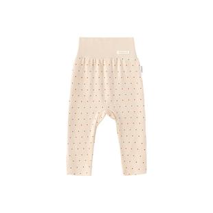 babylove婴儿裤子春秋季宝宝高腰护肚大PP裤百搭棉莫高弹打底裤