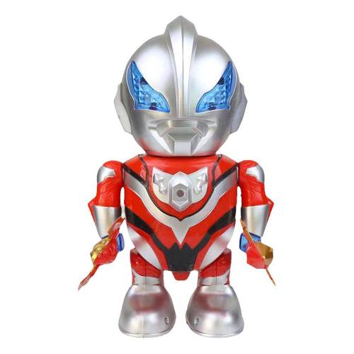 电动百变超人跳舞机器人灯光会走路会唱歌儿童玩具模型男女孩礼物