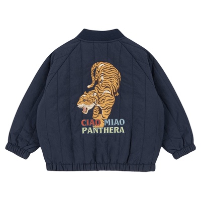 Little现货 丹麦Konges slojd FW26秋冬儿童中性保暖飞行夹克