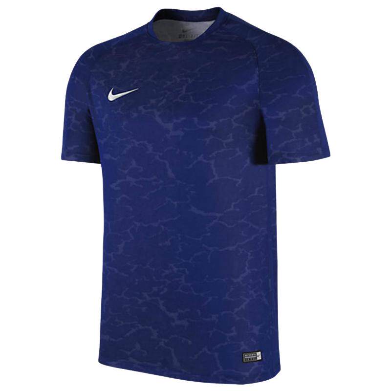 Nike/耐克正品CR7C罗针织圆领运动休闲迷彩足球短袖T恤724810-418