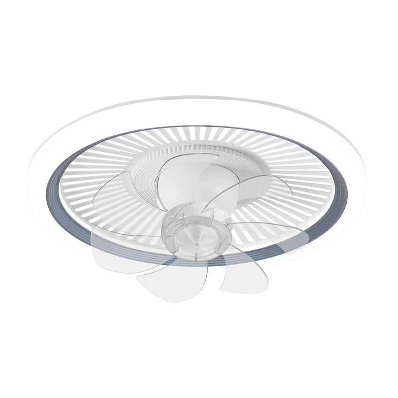 卧室360°摇头风扇灯2025新款吸顶简约客厅餐厅吊灯儿童房吊扇灯