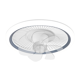 卧室360°摇头风扇灯2025新款吸顶简约客厅餐厅吊灯儿童房吊扇灯