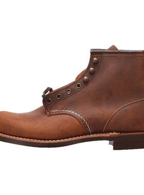 Red Wing红翼3340/3343男鞋美式复古工装靴短靴子经典圆头马丁靴