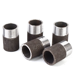 碳钢外丝焊接外丝熟铁单头外丝内接头单头丝无缝单丝头DN15-DN100