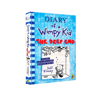 英文原版Diary of a Wimpy Kid 小屁孩日记#15 The Deep End 平装 小鬼日记 儿童幽默趣味小说小学生成长阅读 Jeff Kinney著作