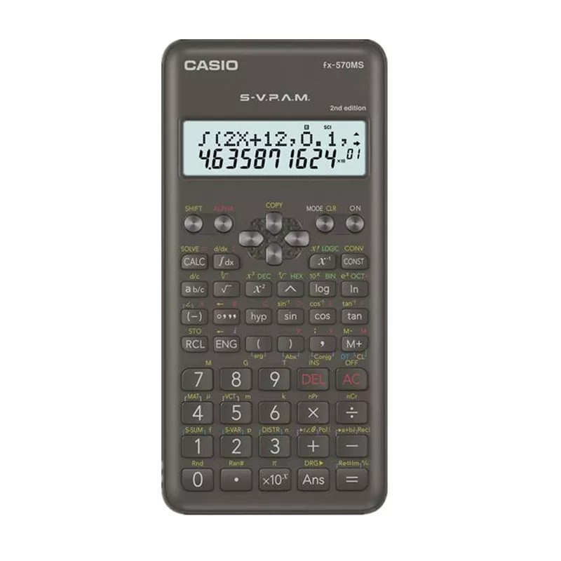 英文版卡西欧FX-570MS初高中考试