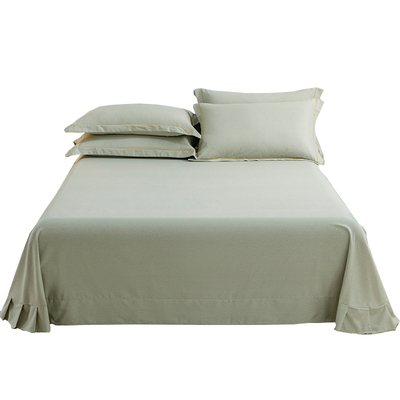 100%全棉加厚磨毛床单