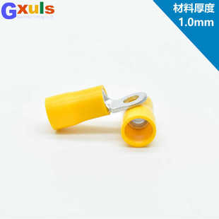 6平方线耳50个 3.5紫铜圆形预绝缘端头OT接线鼻4 冷压端子 RV5.5