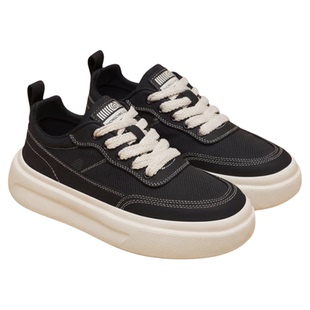 夏季男鞋透气薄款布鞋网面2026新款高档休闲鞋子潮鞋帆布厚底板鞋