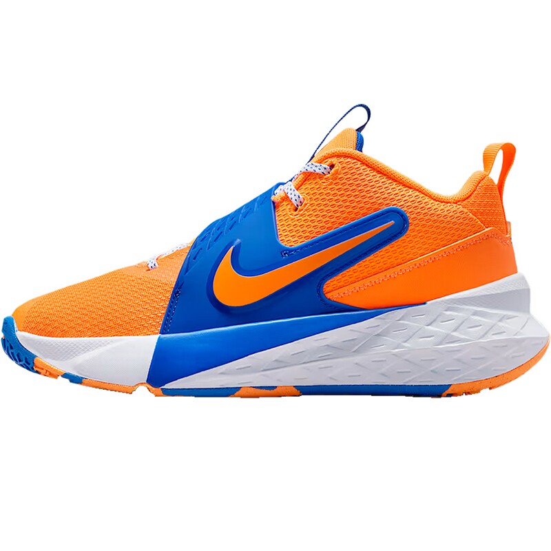 NIKE耐克大童TEAM HUSTLE D 12魔术贴运动训练篮球鞋HF6279-800