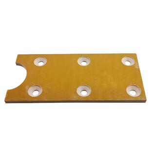 40型钢筋切断机胶木板绝缘耐磨板建筑配件垫片50单双U铁板压刀板