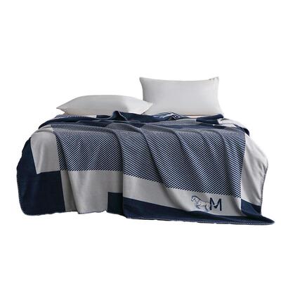 水星家纺A类抗静电可水洗毛毯