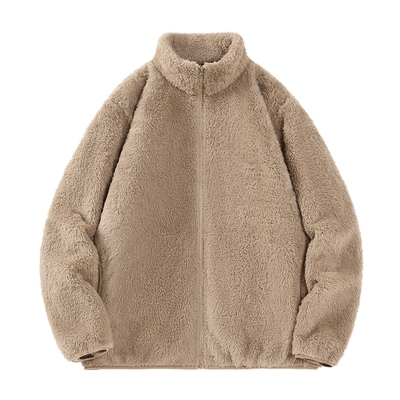 班尼路珊瑚绒开衫外套男款冬季