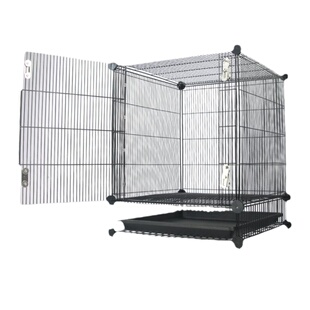 唯它46版新款304不锈钢纳米 蜜袋鼯笼 特密加粗网片松鼠笼子魔片