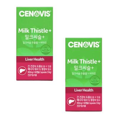 韩国直邮Cenovis萃益维奶蓟草+维生素护肝胶囊120粒护肝熬夜保健