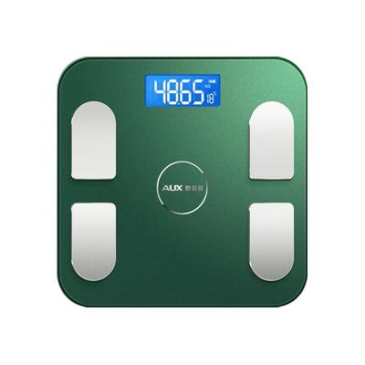 奥克斯体重秤家用高精准电子称小型体脂秤宿舍人体称重智能充电款