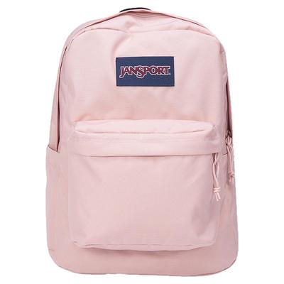 JanSport旗舰店户外轻便多功能双肩包女蜜蜡粉旅游通勤男户外背包