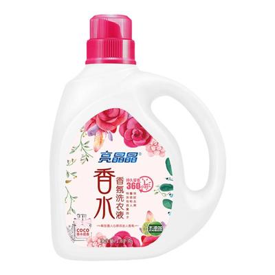 亮晶晶洗衣液香水瓶去渍