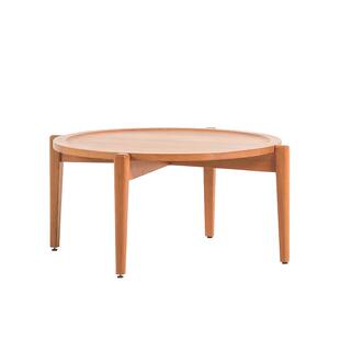 失物招领丨Easy Table丨简约现代小户型茶几圆形北欧日式实木茶几