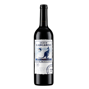 【原瓶进口】大袋鼠西拉干红静态葡萄酒红酒14.5度整箱6支750ml