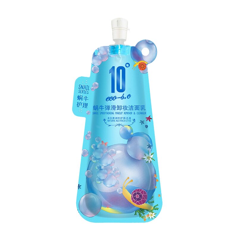 10度洗面奶蜗牛泡沫卸妆正品控油