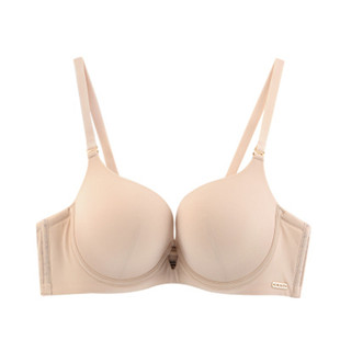 安莉芳文胸厚杯光面聚拢V型可拆性感舒适胸罩内衣专柜正品EB0230