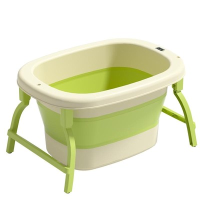 【厂家直销】可折叠儿童洗澡桶