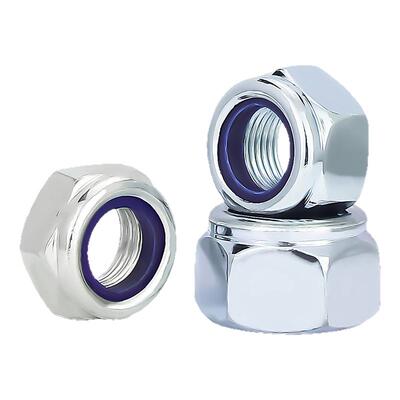 【专票13%】8.8尼龙防松螺母大全