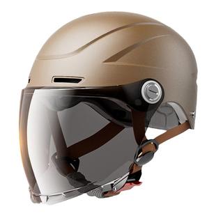 3C认证电动车头盔男女士2025新款四季通用电瓶安全帽夏季防晒半盔