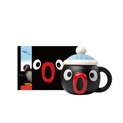 tbh野兽派家居Pingu系列陶瓷马克杯水杯礼物办公室喝水杯子礼盒装