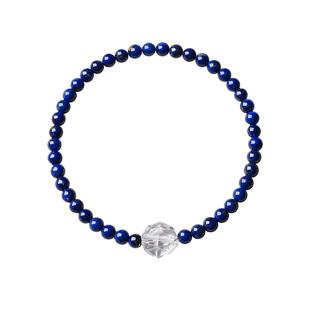 宫里上新青金石手串女款天然叠戴蓝色细手链小众闺蜜生日新年礼物